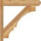 Ekena Millwork Balboa Rough Sawn Craftsman Outlooker, Western Red Cedar, 6"W x 30"D x 30"H OUT06X30X30BOA04RWR - alternate 2